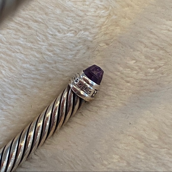 David Yurman Bracelet with Amethyst and Diamonds - Picture 4 of 4